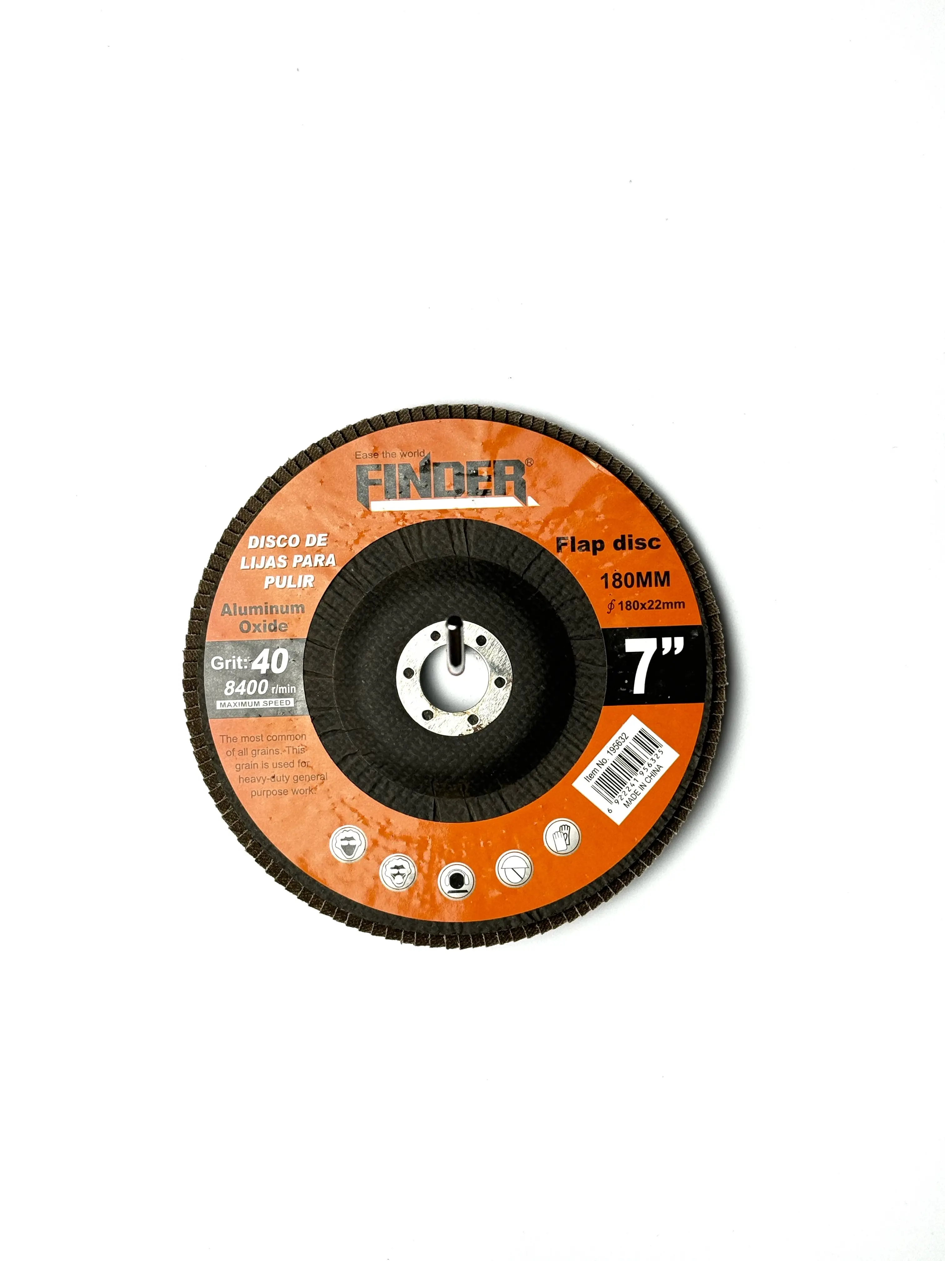 Полировальный диск grit-40 8400r/min 180mm