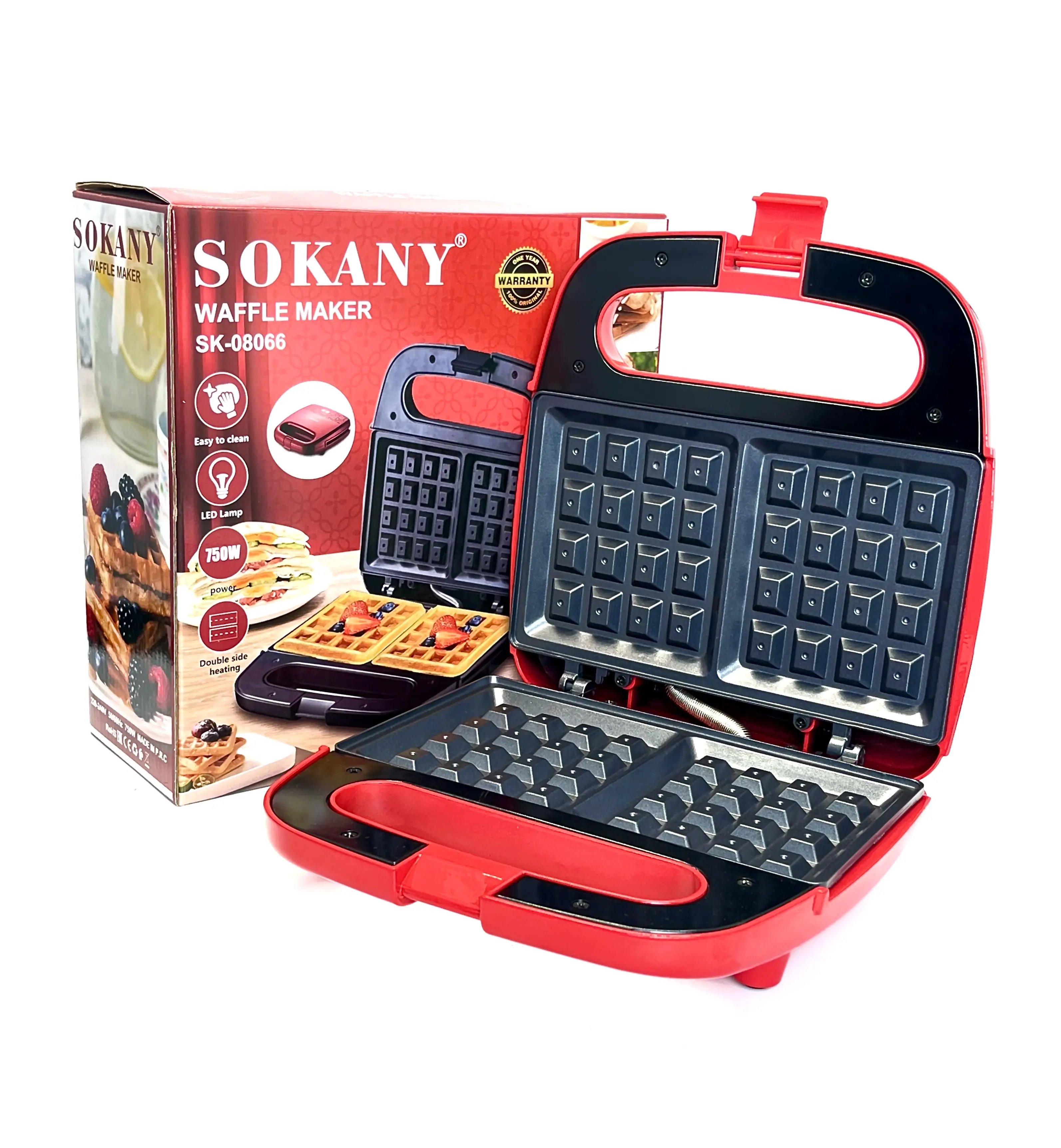 Вафельница двойная SK-08066