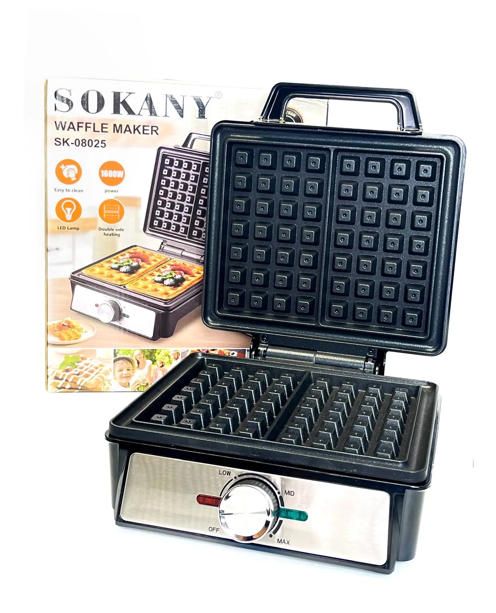 Вафельница двойная SK-08025